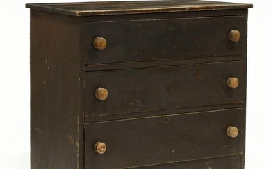 Western North Carolina Late Federal Chest of Drawers