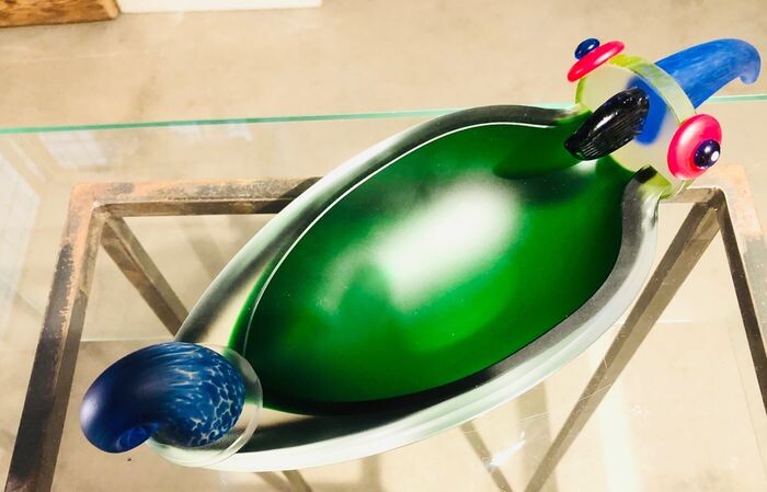 World Class Glass Studio Borowski Big Ente - Bowl - Glass