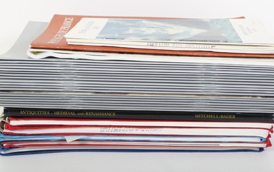iGavel Auctions: Group of Gallery Catalogs & Others from H. Terry-Engell Gallery and John Mitchell 1966-2009 FR3SHLM