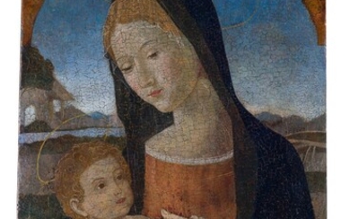 pittore del XV-XVI secolo (maniera di) Virgin Mary with Child