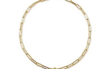 14k Gold & Diamond Initial "G" Link Bracelet