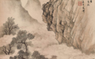 ZHOU JI (19TH-20TH CENTURY), Wandering in the Misty Mountains