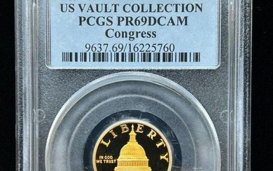 1789-1989 Bicentennial of the Congress Liberty $5.00 Gold Coin