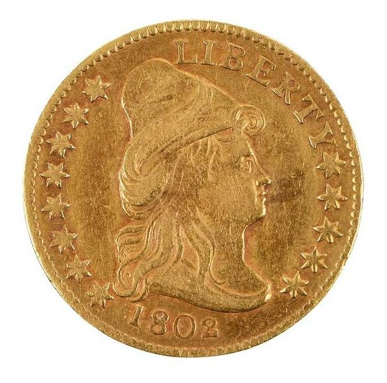 1802 U.S. 2-1/2 Dollar Gold