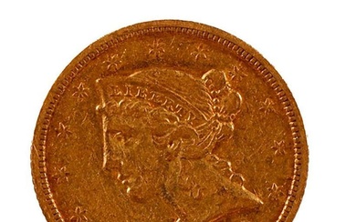 1842-D Gold Liberty Half Eagle $5 Coin
