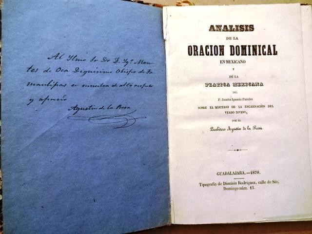 1870 Four Works of Jesuits Guadalajara Imprnt Signed