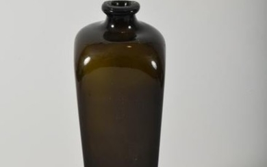 18th Century Glass Gin Bottle