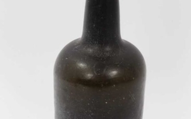 18th century glass bottle