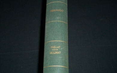 1909 J. B. PERRONNEAU 1715-1783 VOLUME BY VAILLAT & DE