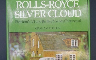 1980 ROLLS-ROYCE SILVER CLOUD BOOK BY GRAHAM ROBSON VINTAGE ANTIQUE