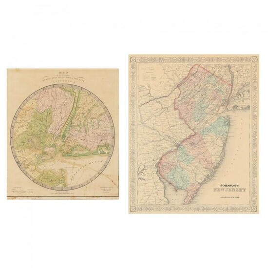 19th Century Maps of the New York City Area and the