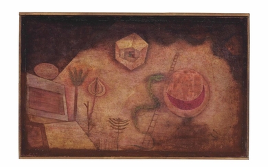 Paul Klee (1879-1940), Die Schlange auf der Leiter