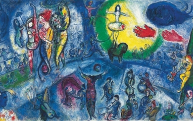 LE GRAND CIRQUE, Marc Chagall