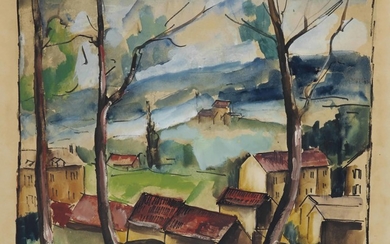Maurice de Vlaminck (1876-1958), Vue de village