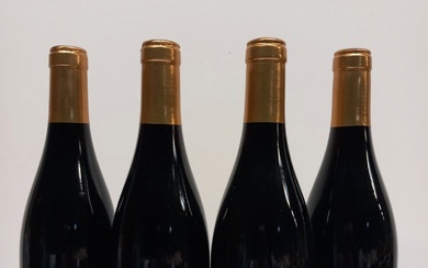 4 bouteilles de Hautes Côtes de Beaune Bourgogne... - Lot 48 - Enchères Maisons-Laffitte