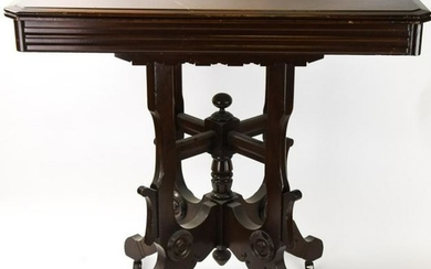 Antique Aesthetic Movement Victorian End Table