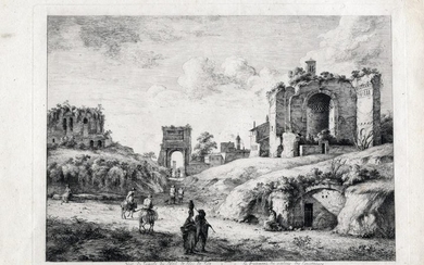 De Boissieu, Vue du Temple... 1773