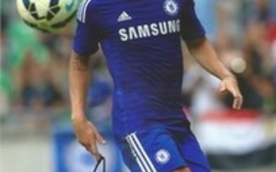 Football Cesc Fabregas 12x8 signed colour photo pictured in action for Chelsea. Francesc Cesc Fàbregas Soler ( born 4...