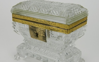 French crystal box