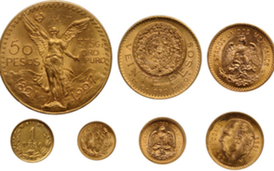 Gold Coins of Mexico