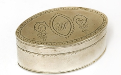 A good George III silver nutmeg grater