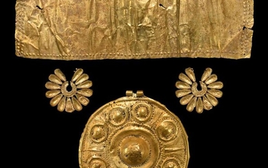 Greek Gold Jewellery Set