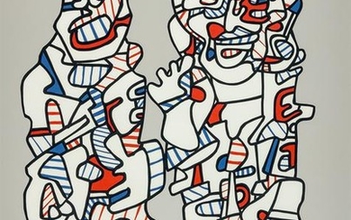 Jean Dubuffet (French, 1901-1985) Delegation, 1974