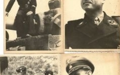 Michael Wittmann WW2 Panzer commander six vintage photos, we think Russian archives produced post war. (22 April 1914 - 8...