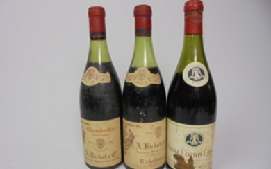 Mixed Lot Burgundy 1955/1957/1959