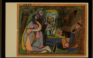 Pablo Picasso - Le Dejeuners sur l'herbe