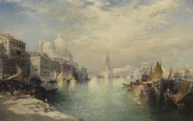 Thomas Moran (1837-1926), The Lagoon, Venice