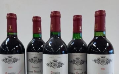 5 bouteilles de Lalande de Pomerol (4 de... - Lot 48 - Enchères Maisons-Laffitte