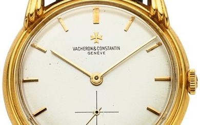 54048: Vacheron Constantin, 18k Yellow Gold Circa 1950'