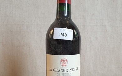 6 bottles La Grange Neuve de Figeac 1985 Saint Emilion...
