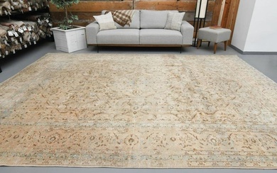 9'6 X 13' Ft Oversize One-of-a-kind Neutral Rug