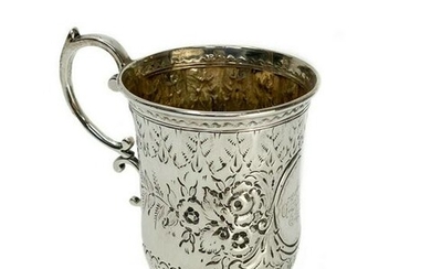 A. Beardshaw & Co England Sterling Silver Mug or Cup
