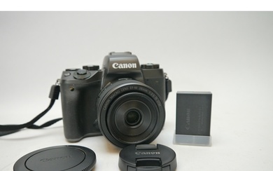 A Canon EOS M5 With A Canon Marco EF-M 28mm