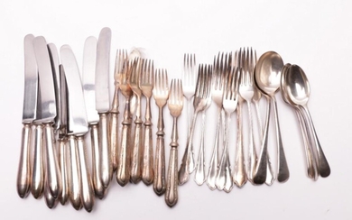 A Collection of Silver Plated Cutlery inc Walker & Hall