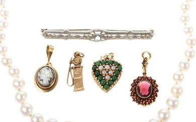 A Collection of Vintage Jewelry