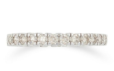 A DIAMOND FULL ETERNITY RING set with approximately