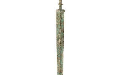 Ⓐ FOUR CHINESE BRONZE SWORDS (JIAN), PROBABLY ZHOU DYNASTY OR EARLY WARRING STATES (1050-221 BC)