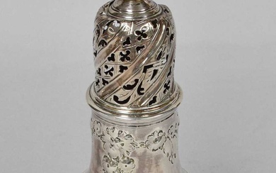 A George III Silver Caster, by Robert Peaston, London, 1762,...