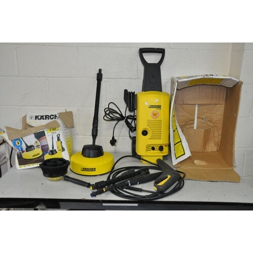 A KARCHER K4.99 JET with T100 T Racer Patio cleaner ,... in United Kingdom