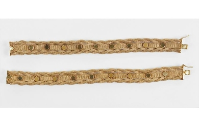 A Pair of Gold Bracelets.