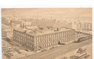 A Pen and Ink Drawing of Gubelman Publishing Co.