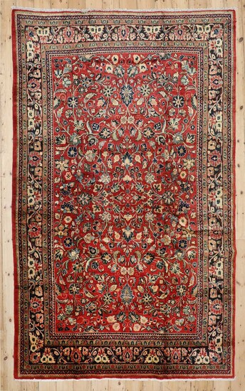 A Persian wool carpet