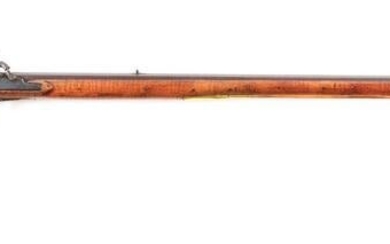 (A) SIGNED BEDFORD COUNTY PERCUSSION KENTUCKY RIFLE BY