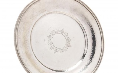 A Sterling Silver Footed Cake Plate