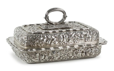 A Tiffany & Company Sterling Silver Vegetable Dish.