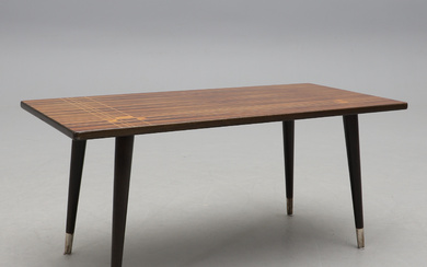 A coffee table, “Nr 449", H. Sundling AB, Tranås, circa 1955.